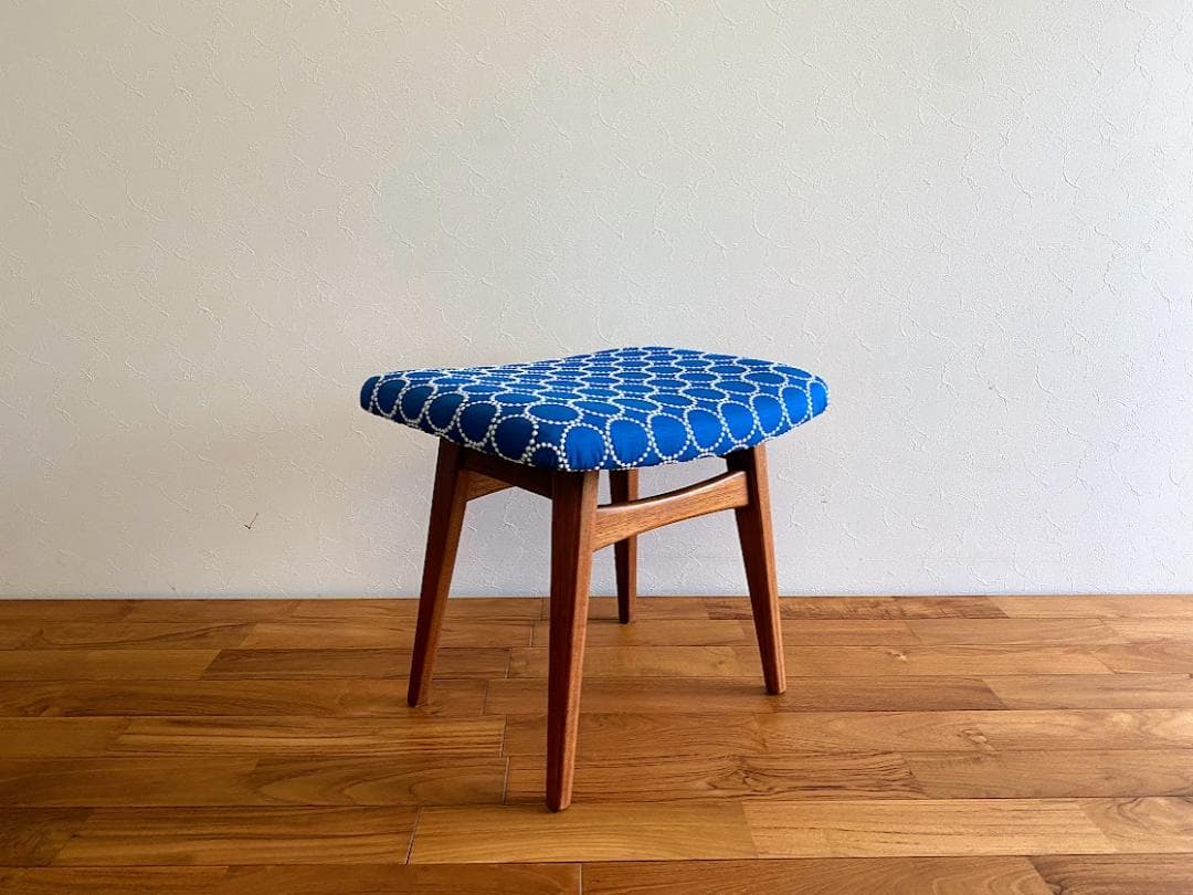 最終値下げ 1970s ヴィンテージ チーク スツール 仕上済 ②