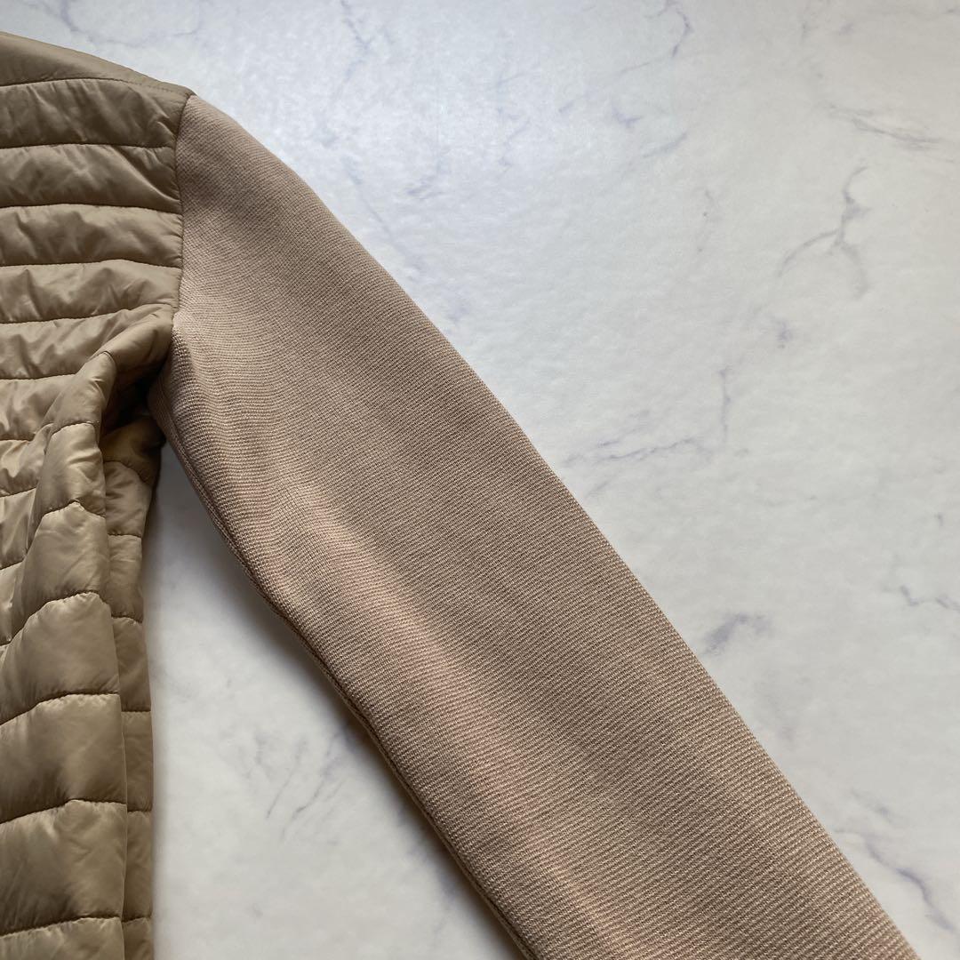 美品✨マレーラスポーツ Max Mara 切替 ニット 中綿 ベージュ