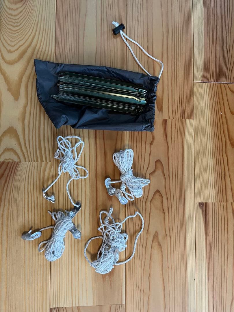 BUNDOK ソロベースex　二股ポール、グラウンドシートセット