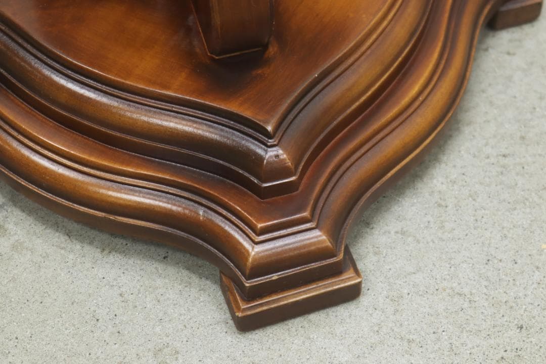 クラシカル ビーチ材 コートスタンド ハンガー ラック 帽子掛け 玄関 収納