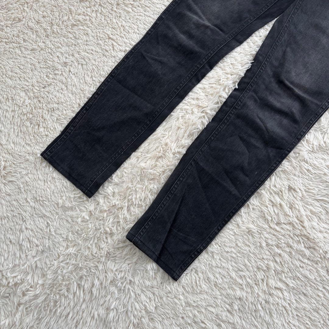 CELINE セリーヌ スキニーデニム 24インチ 黒 ブラック S相当 日本製