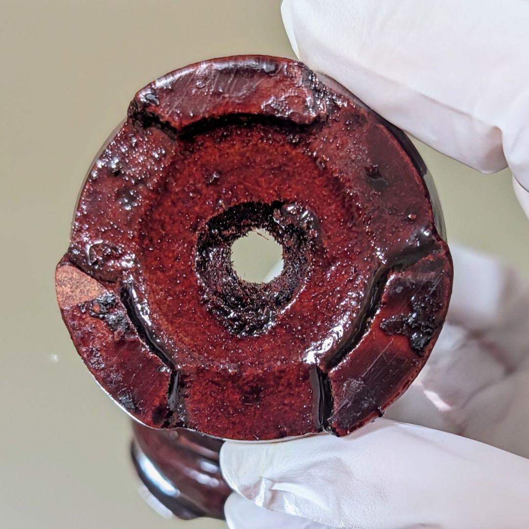 チリ産 ラピスラズリ スフィア 台座付属