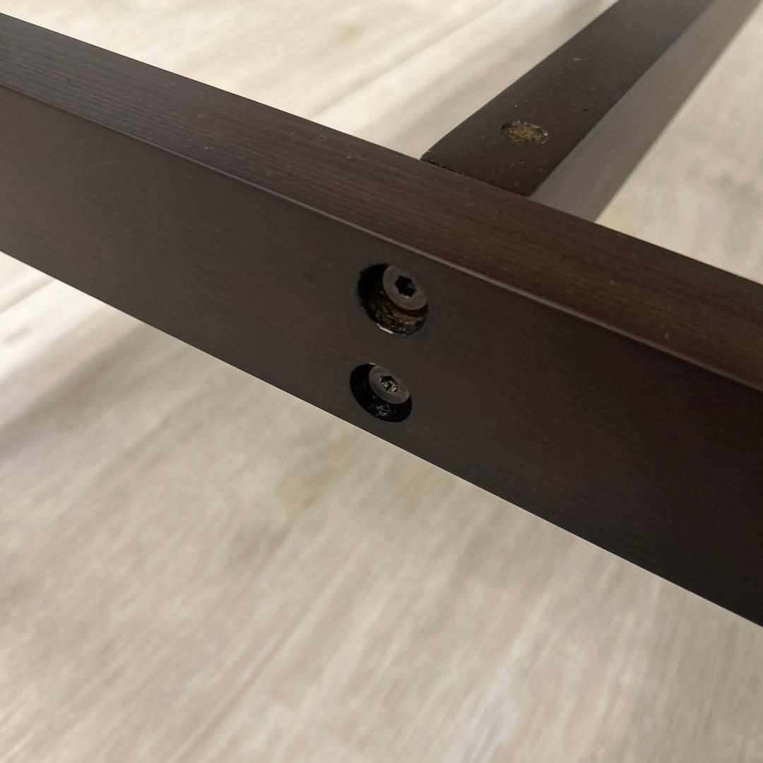 展示品・アウトレット★カントリー調ダイニングテーブル 食卓 北欧スタイル 無垢