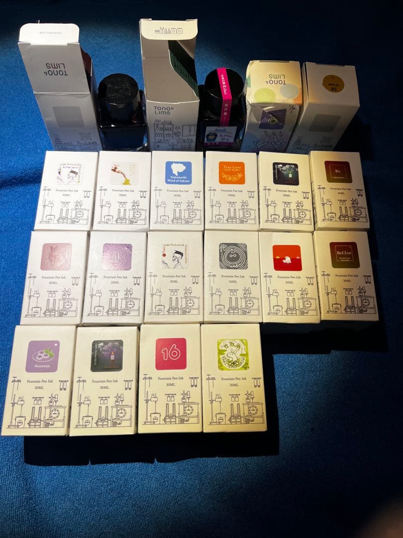 Tono&Lims、SAILOR他 万年筆用ボトルインク まとめ売り