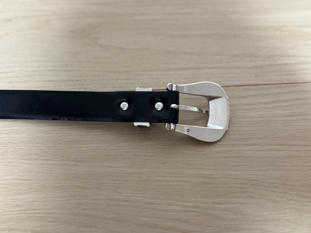 TOGA TOO メタルベルト 黒 Lサイズ