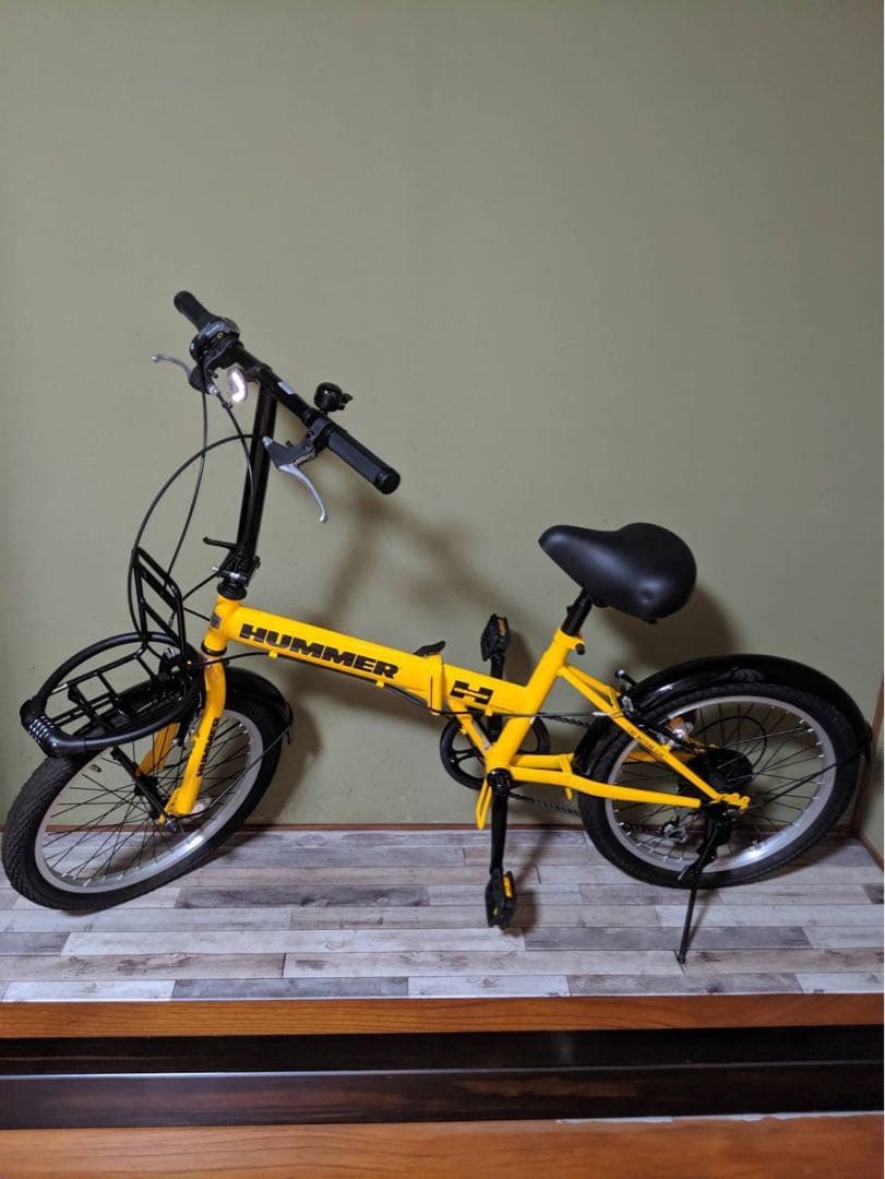 ツーンさん専用　HUMMER 折りたたみ自転車 黄色