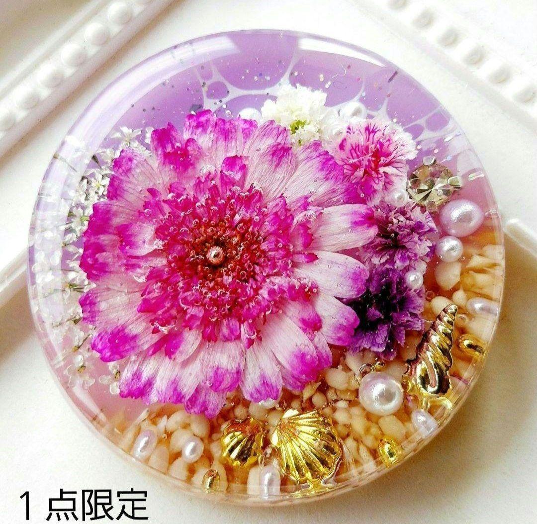 【1581】メグえもん　レジン　花火　ヘアゴム　ポニーフック　ブロ―チ