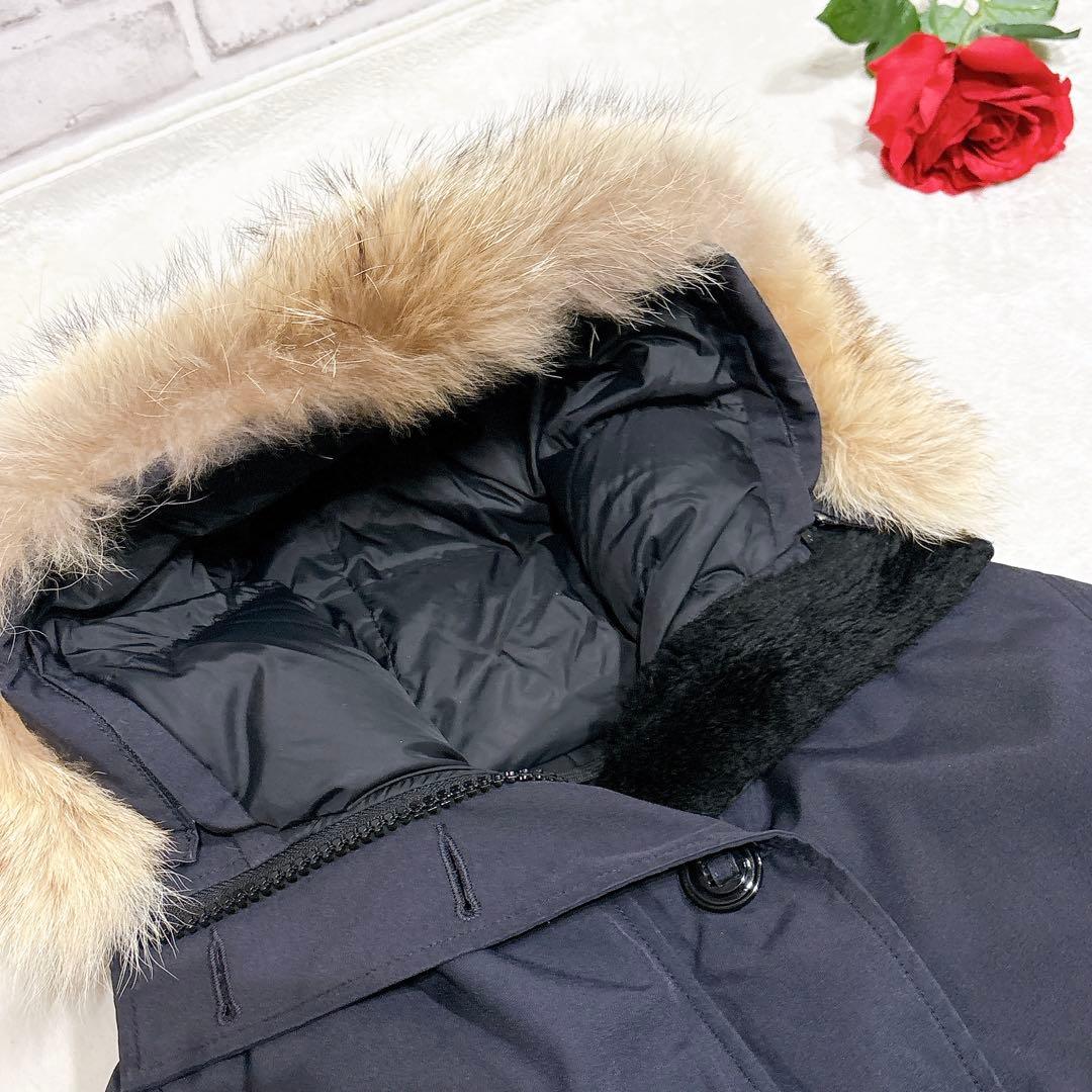 ほぼ未使用✨　カナダグース　ダウンジャケット　ブロンテパーカー　ネイビー　M