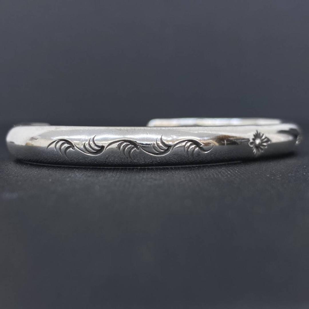 ARIZONA FREEDOM B-2c シルバー 太陽神 唐草 甲丸 バングル