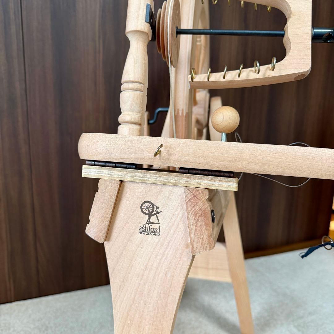 Ashford アシュフォード/トラディショナル/ダブルドライブ/手紡ぎ車/白木
