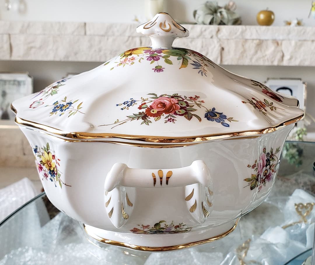 ハマースレイ 特大 ハワードスプレイ ボウル お菓子入れ フルーツバスケット