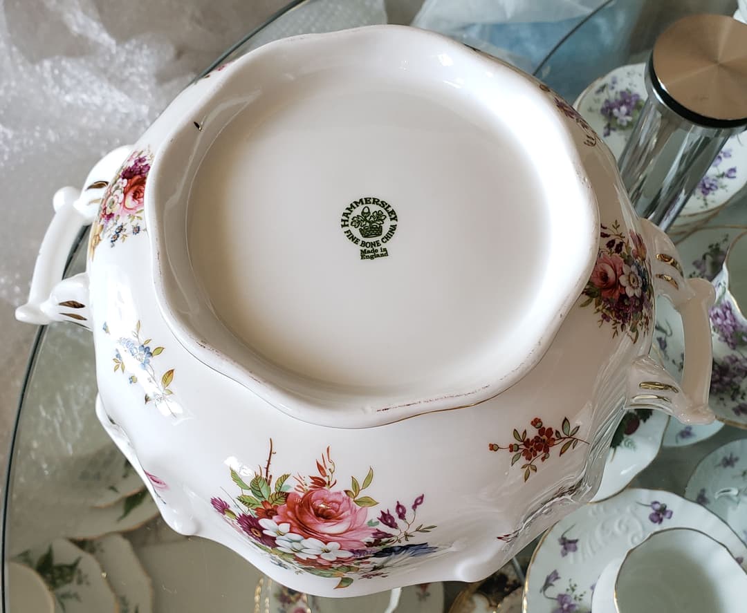 ハマースレイ 特大 ハワードスプレイ ボウル お菓子入れ フルーツバスケット