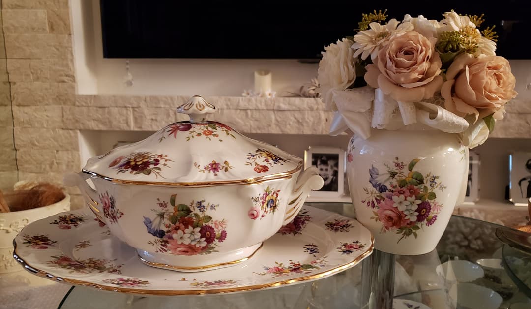 ハマースレイ 特大 ハワードスプレイ ボウル お菓子入れ フルーツバスケット