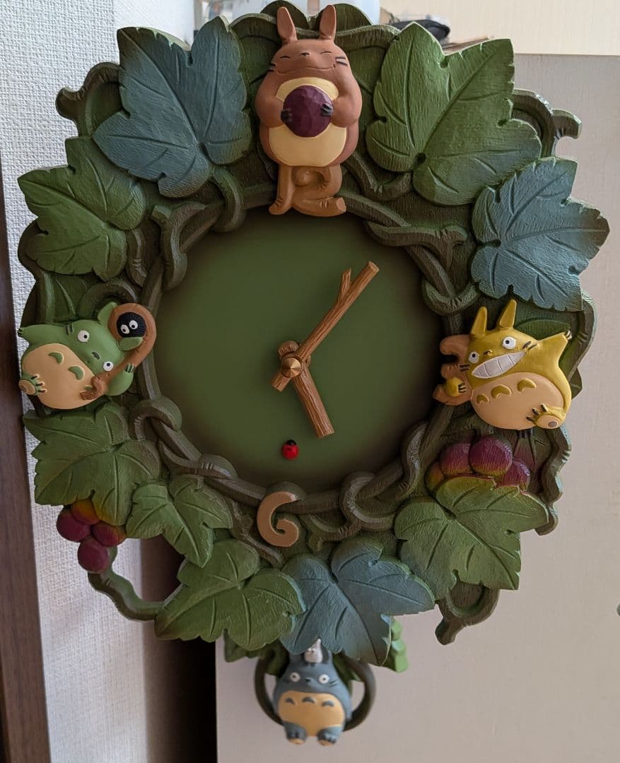 トトロ 掛時計 キャラクター デザイン