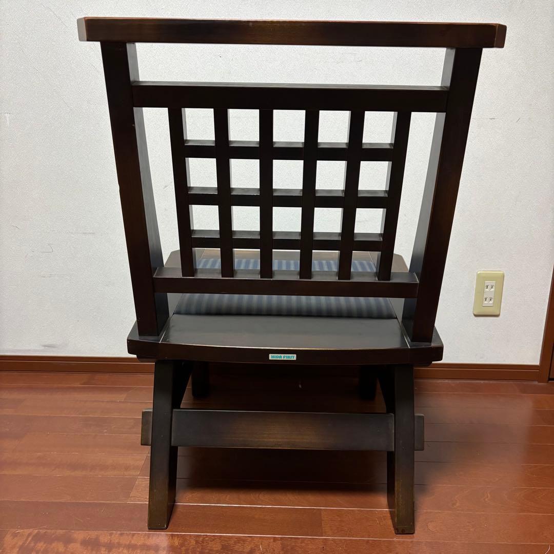 【大幅値引可】【飛騨産業】キツツキマークHIDA FIRST ダイニングチェア②