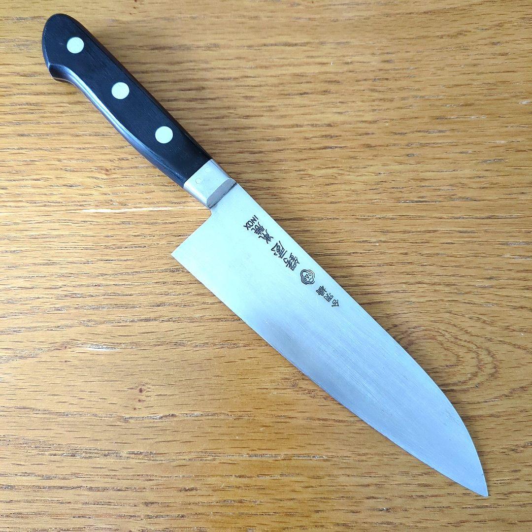 【新年割】本焼 INOX 三徳包丁 つば屋 鍔屋 イノックス