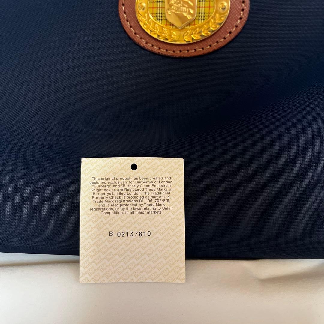 【BURBERRY】希少 ビンテージ品 ボストンバッグ