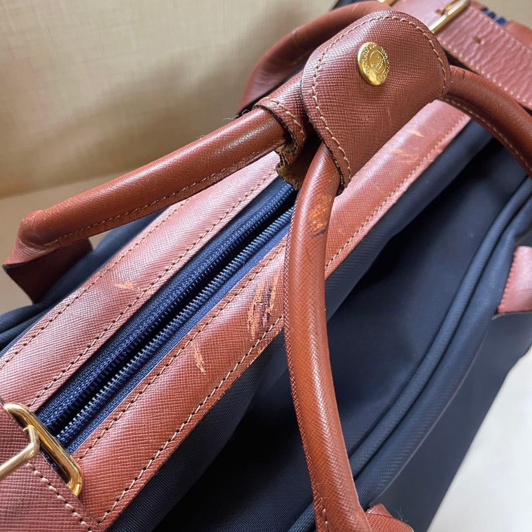 【BURBERRY】希少 ビンテージ品 ボストンバッグ