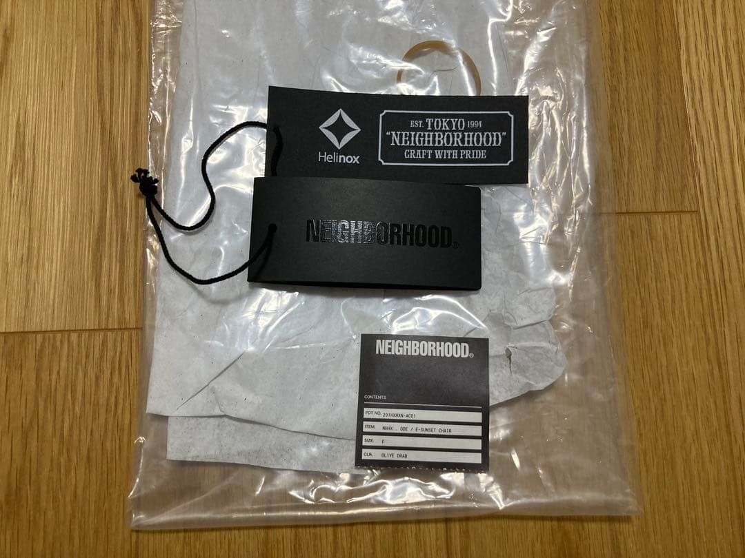 ネイバーフッド NHHX . ODE / E-SUNSET CHAIR 極美品