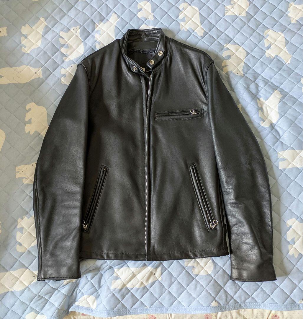 Schott ショット シングルライダース ボアライナー付き US32