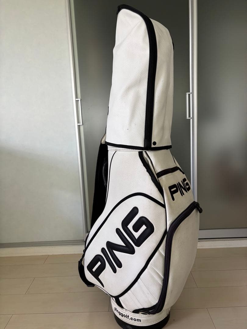 【値下げ検討！】PING キャディバッグ ホワイト