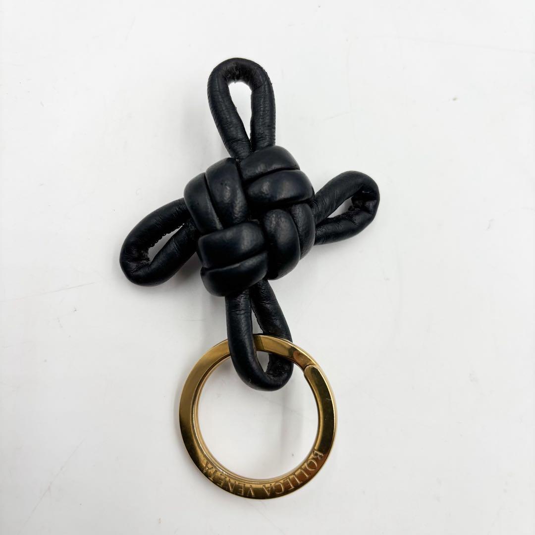 ボッテガヴェネタ BottegaVeneta キーホルダー キーリング　ブラック