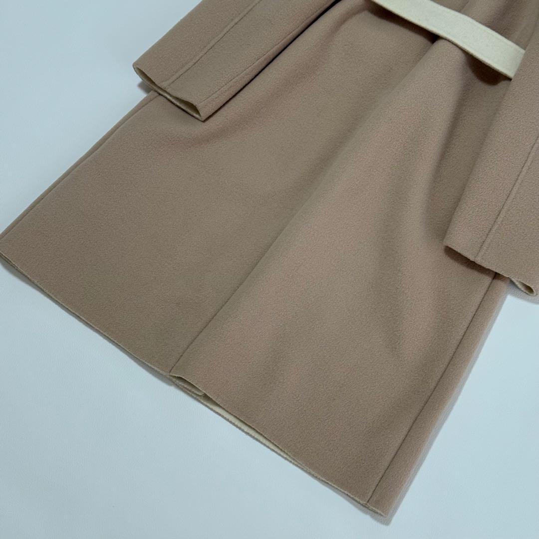 美品✨ マッキントッシュ ウールリバー ダブルフェイス フード付きコート