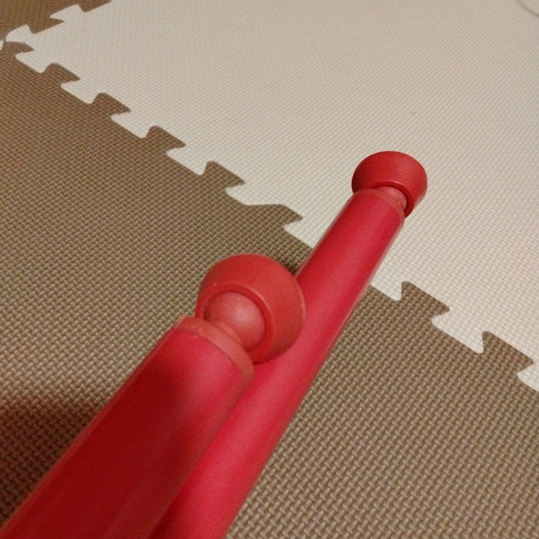 レア　廃盤品　IKEA　イケア　FRODE フローデ　赤　チェアー　折り畳み椅子