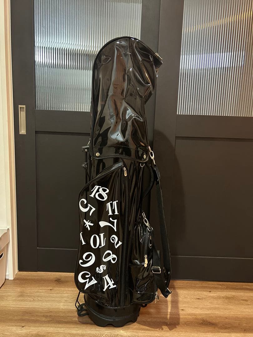 フランク三浦　Miura design ブラックキャディバッグ