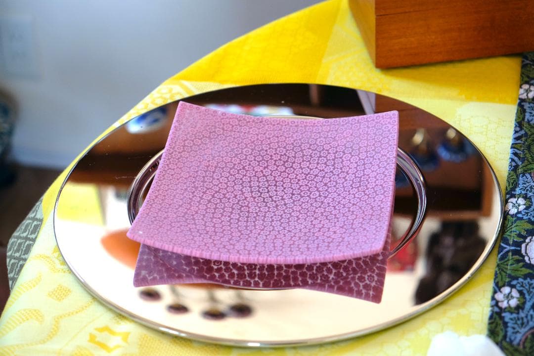 エルコーレモレッティ ミルフィオリ プレート お皿 江波冨士子 田子美紀