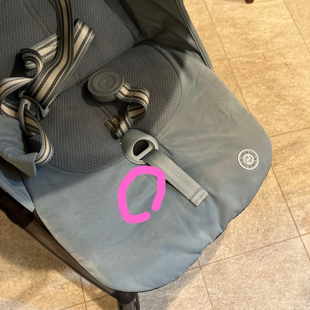 サイベックス　リベル　2024年モデル　レインカバー付き　ストーミーブルー