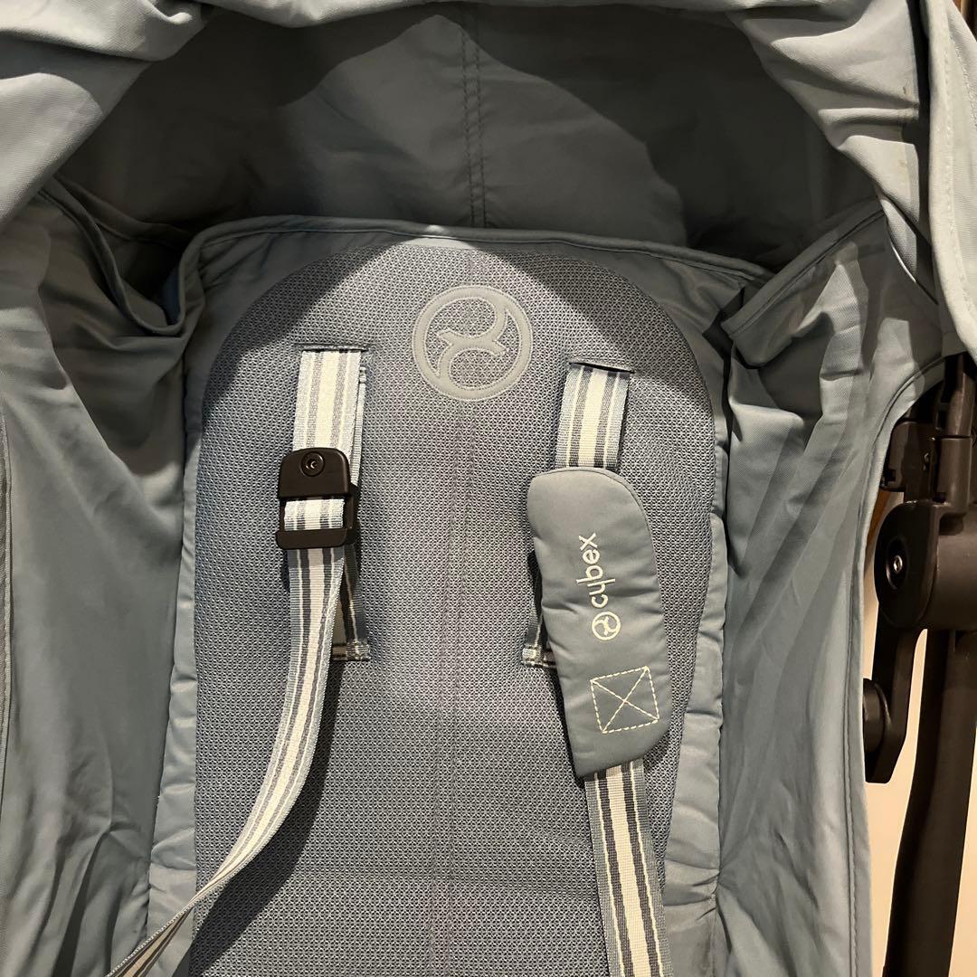 サイベックス　リベル　2024年モデル　レインカバー付き　ストーミーブルー