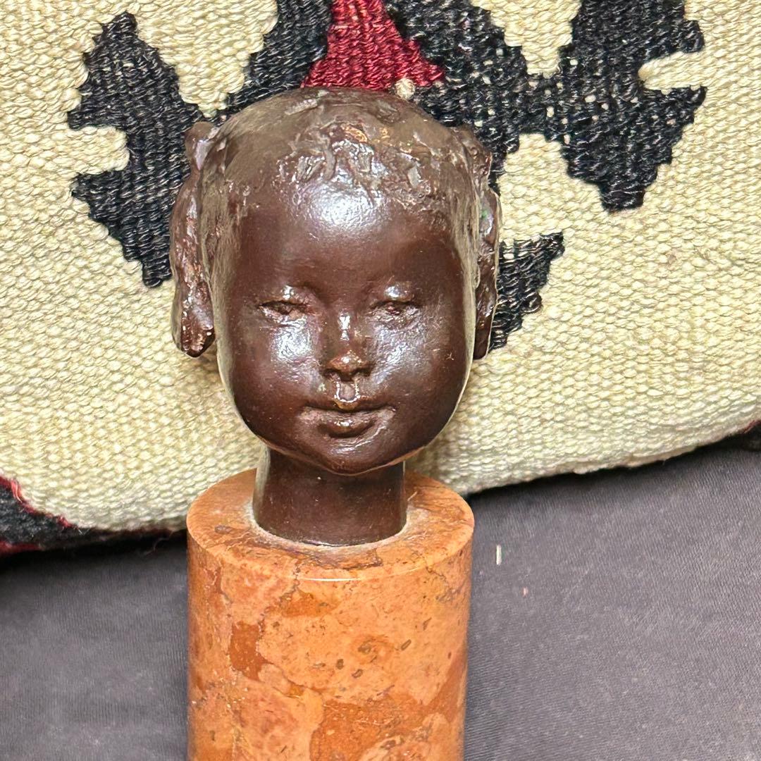 佐藤忠良　少女　ブロンズ像