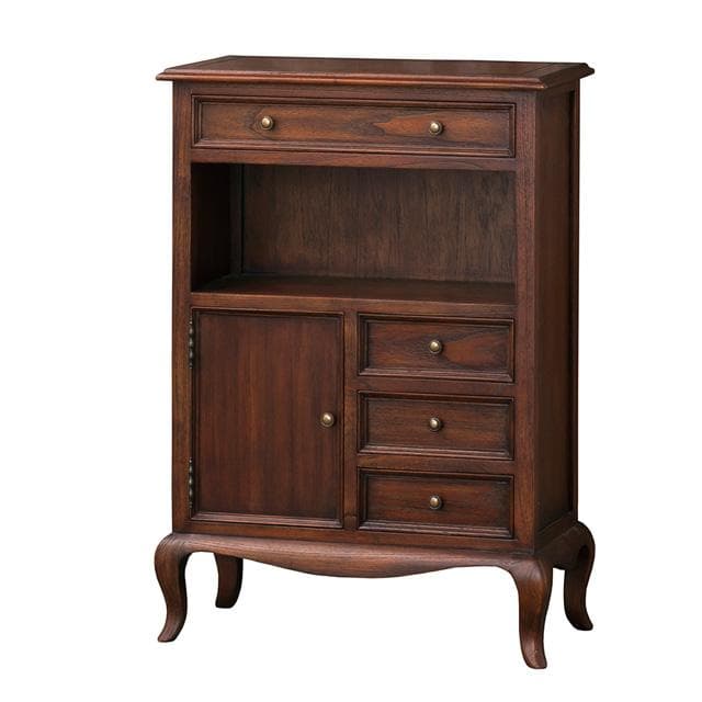 英国スタイル チェスト 電話台/FAX台 W60