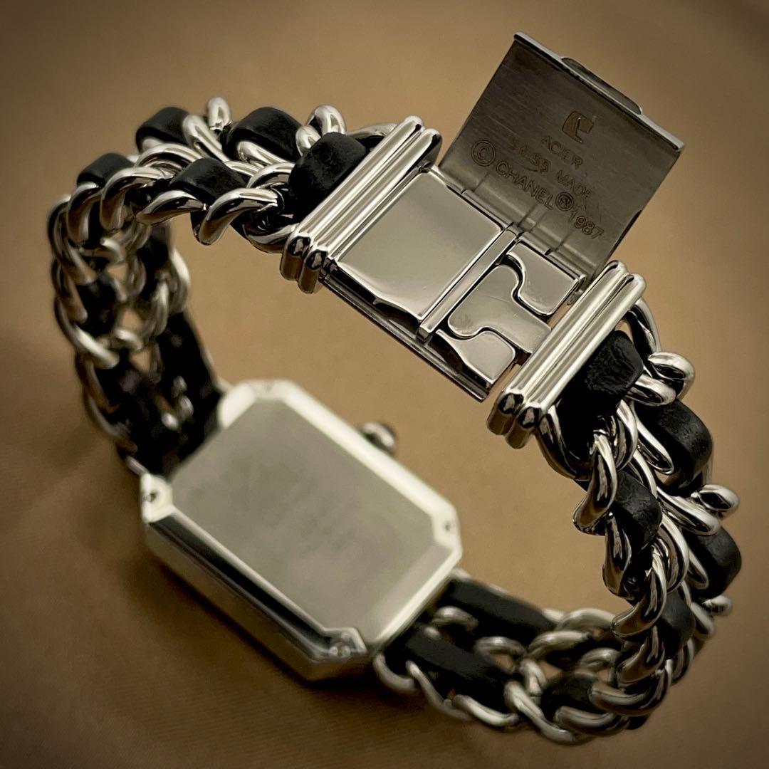 T205 シャネル プルミエールM H0451 ステンレスケースブレス クォーツ