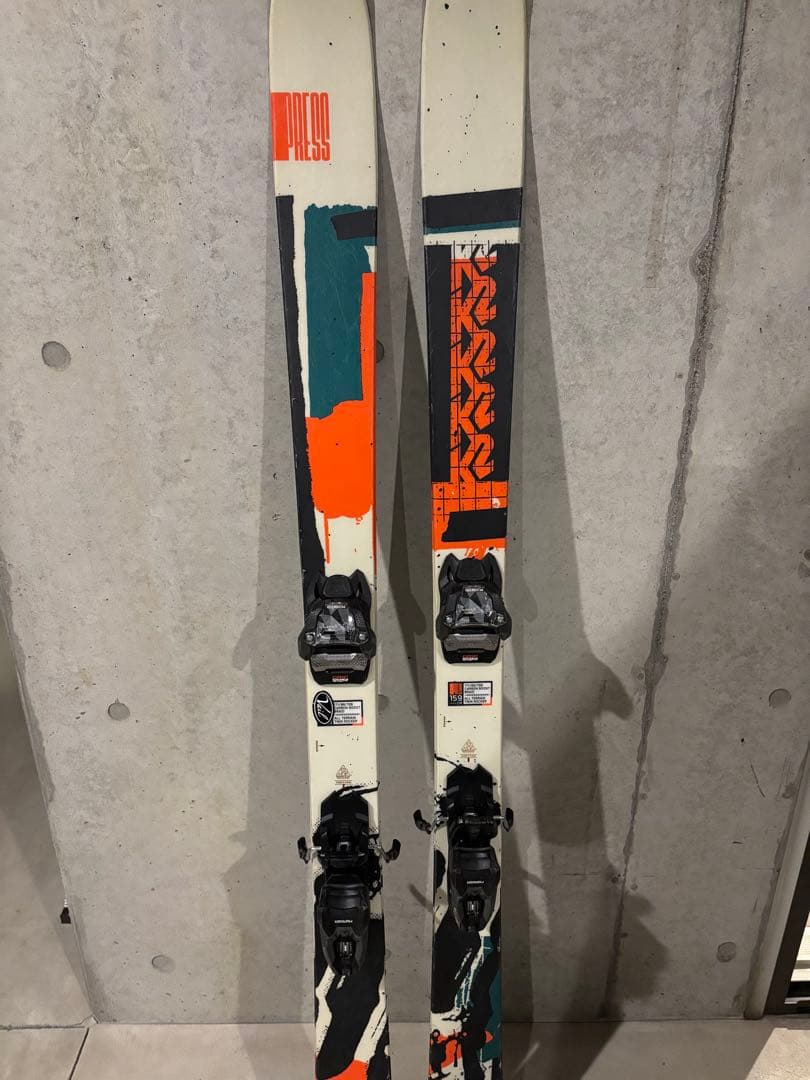 K2 Press スキー 159cm フリースキー