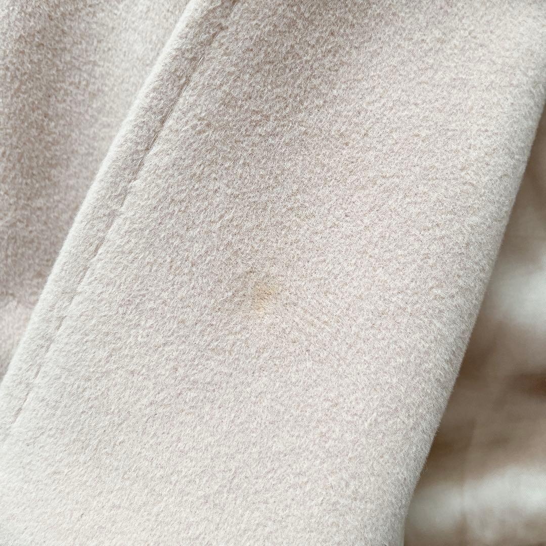 【美品】マックスマーラ ロングベルベットコート アンゴラ混 マニュエラ 銀タグ