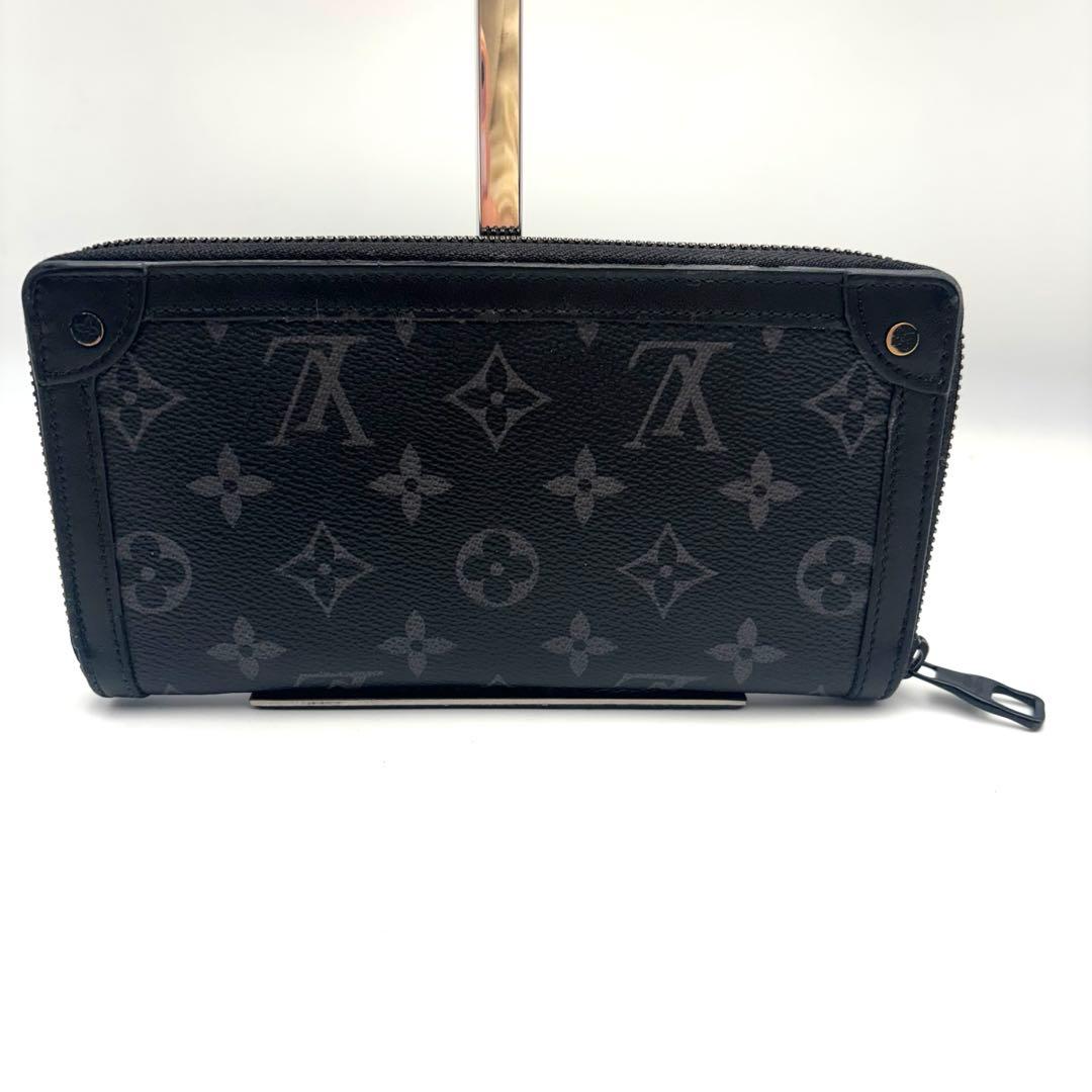 ルイヴィトン モノグラム エクリプス トランク ジッピーウォレット 長財布