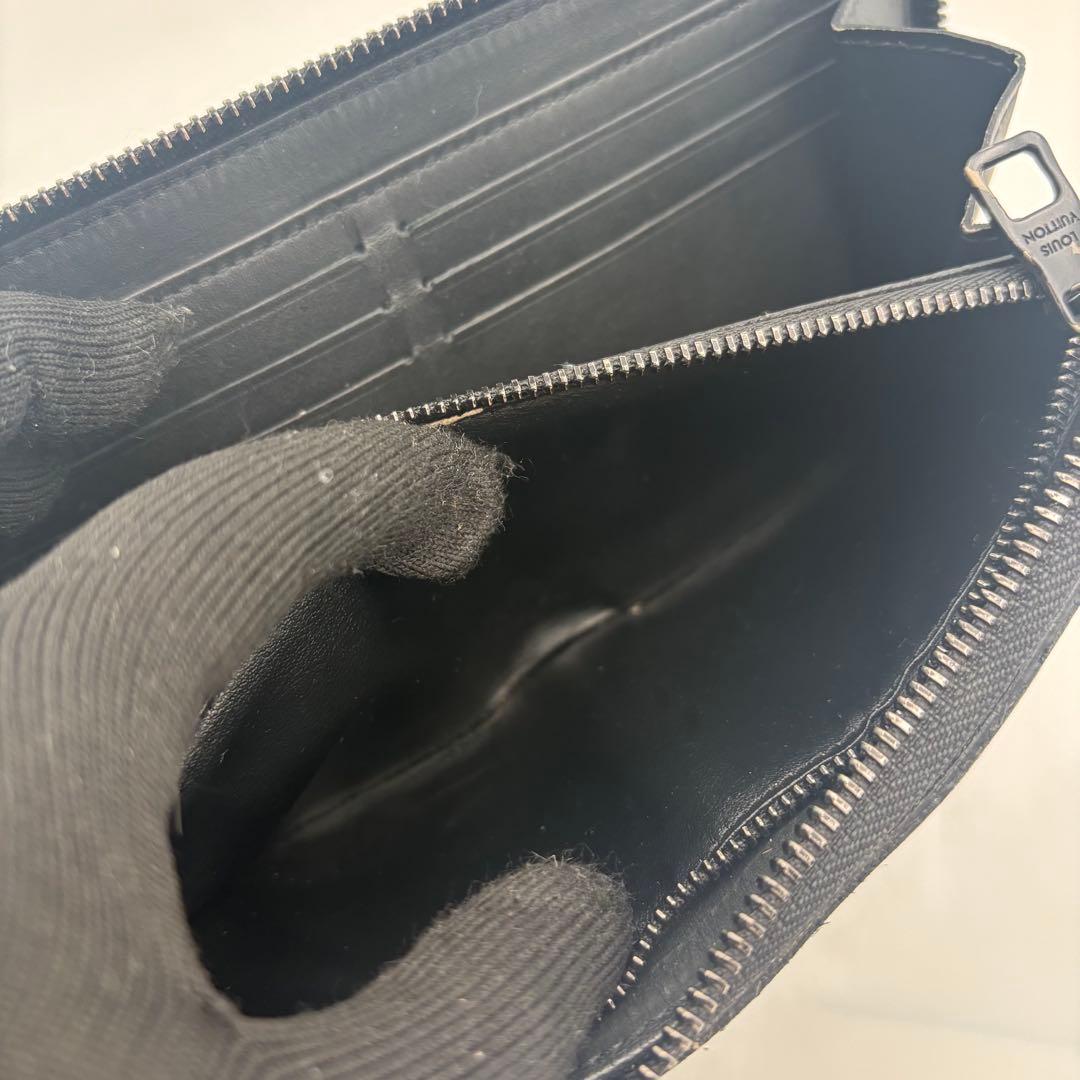 ルイヴィトン モノグラム エクリプス トランク ジッピーウォレット 長財布