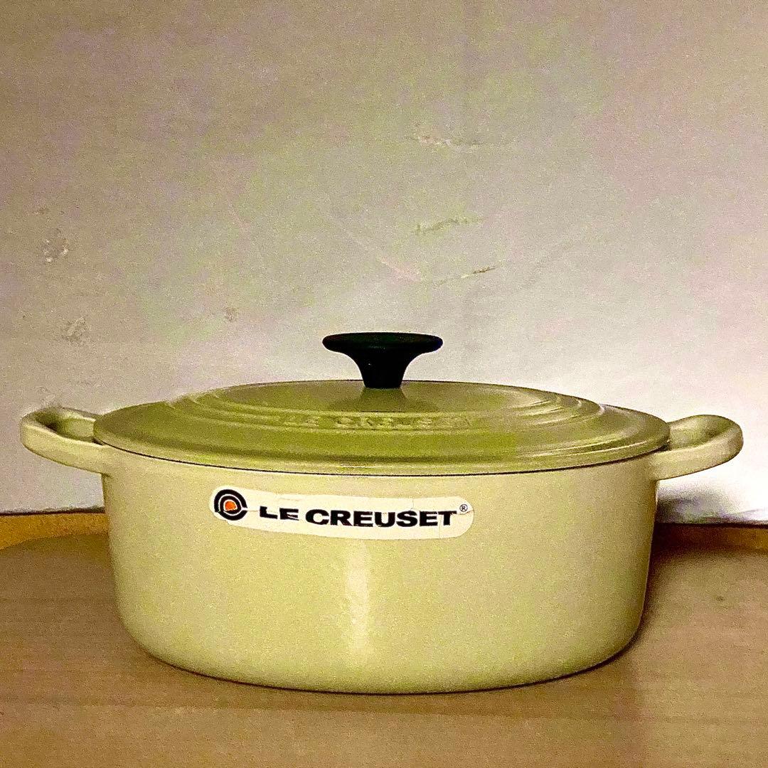 ルクルーゼ 鍋 オーバル 25cm ワサビ　Le Creuset Wasabi