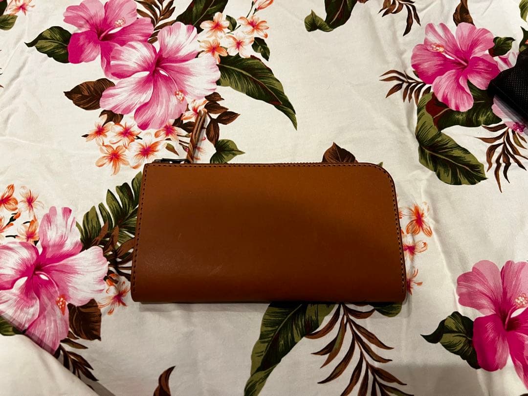 Smith \"カードが立つ\" 日本製 栃木レザー 長財布　　たかしサン専用