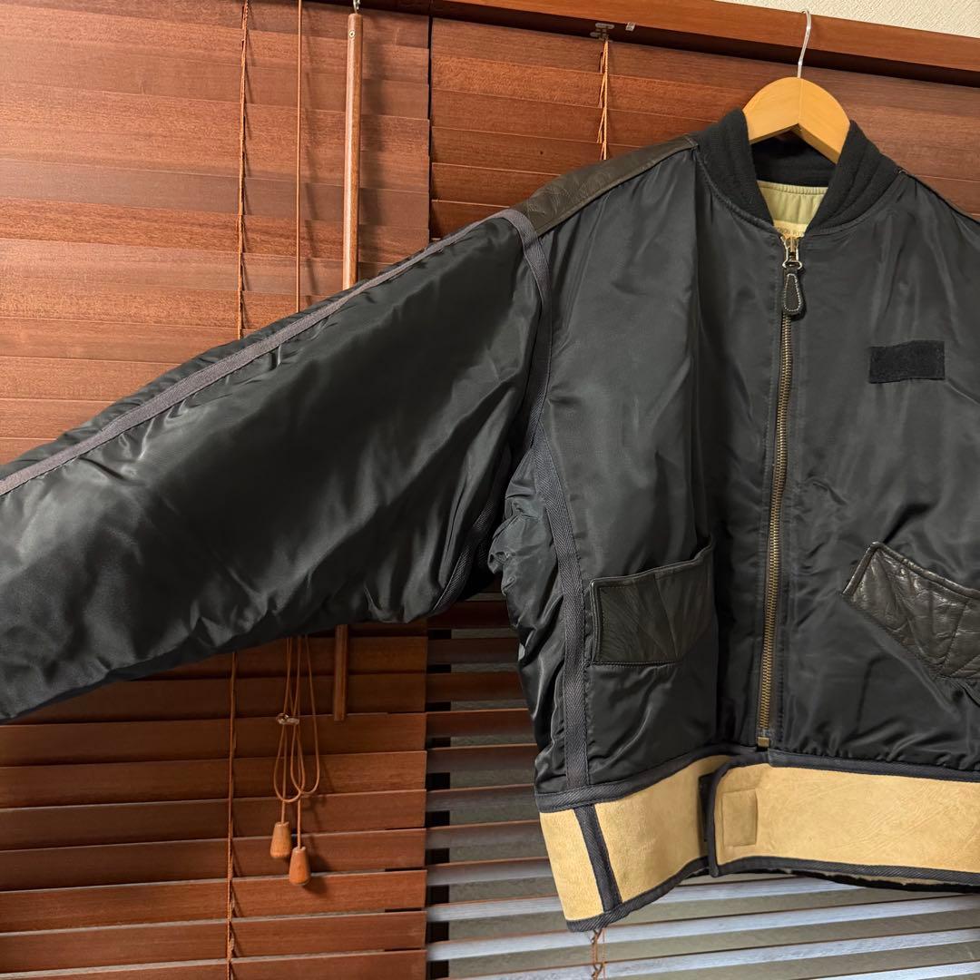 名作 CHEVIGNON シェビニョン MA-1 ボンバー フライトジャケット