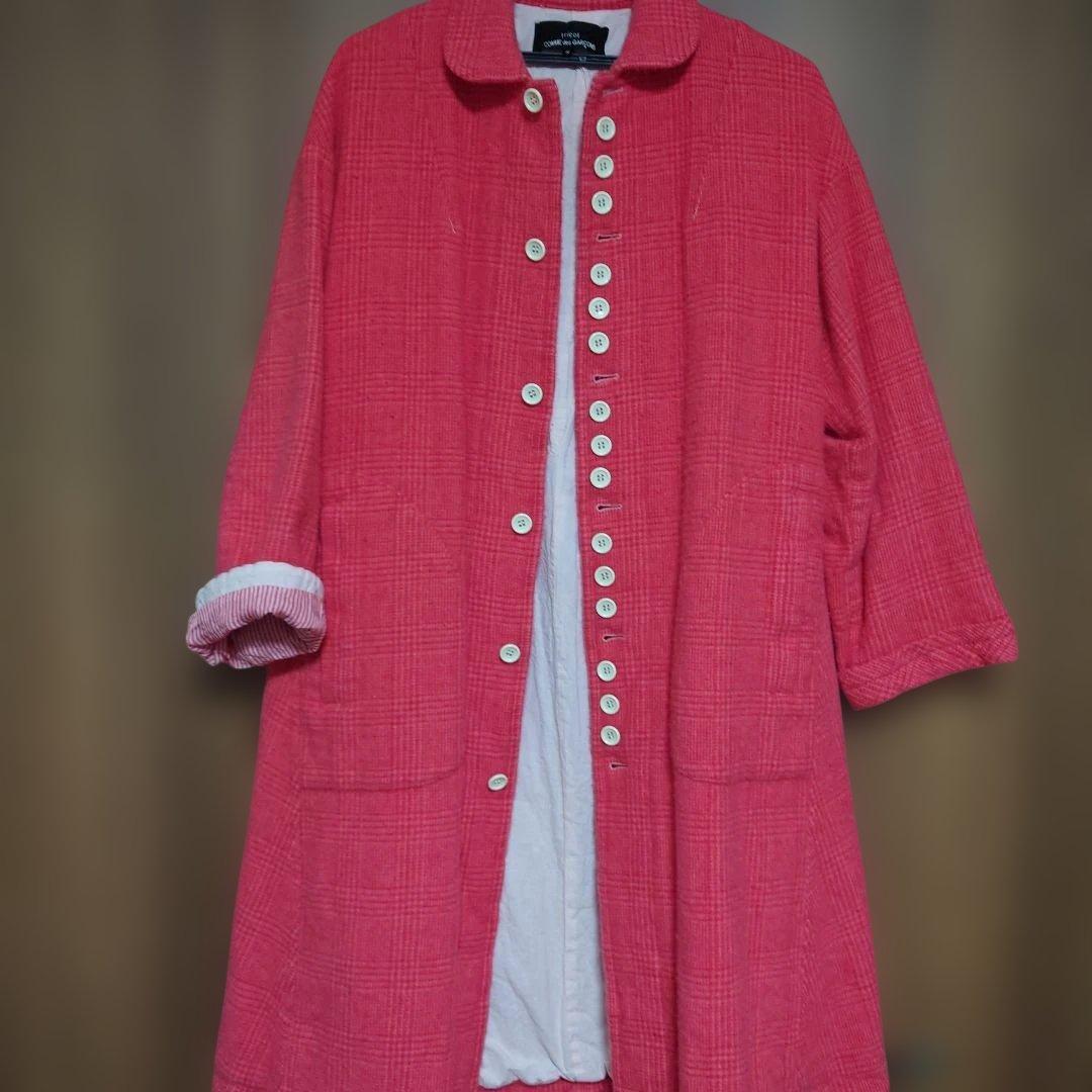 tricot COMME des GARCOND チェックコート
