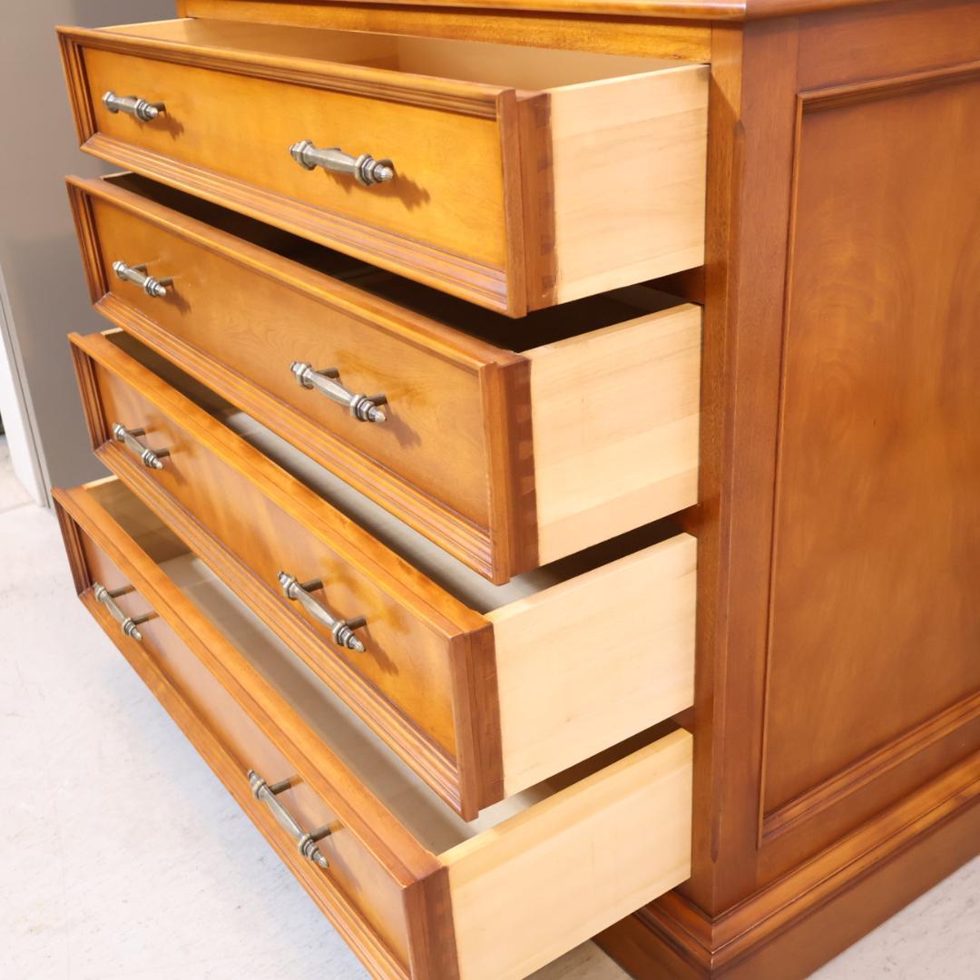 横浜クラシック家具 ダニエル 整理タンス 樺桜無垢材 アーリーアメリカン