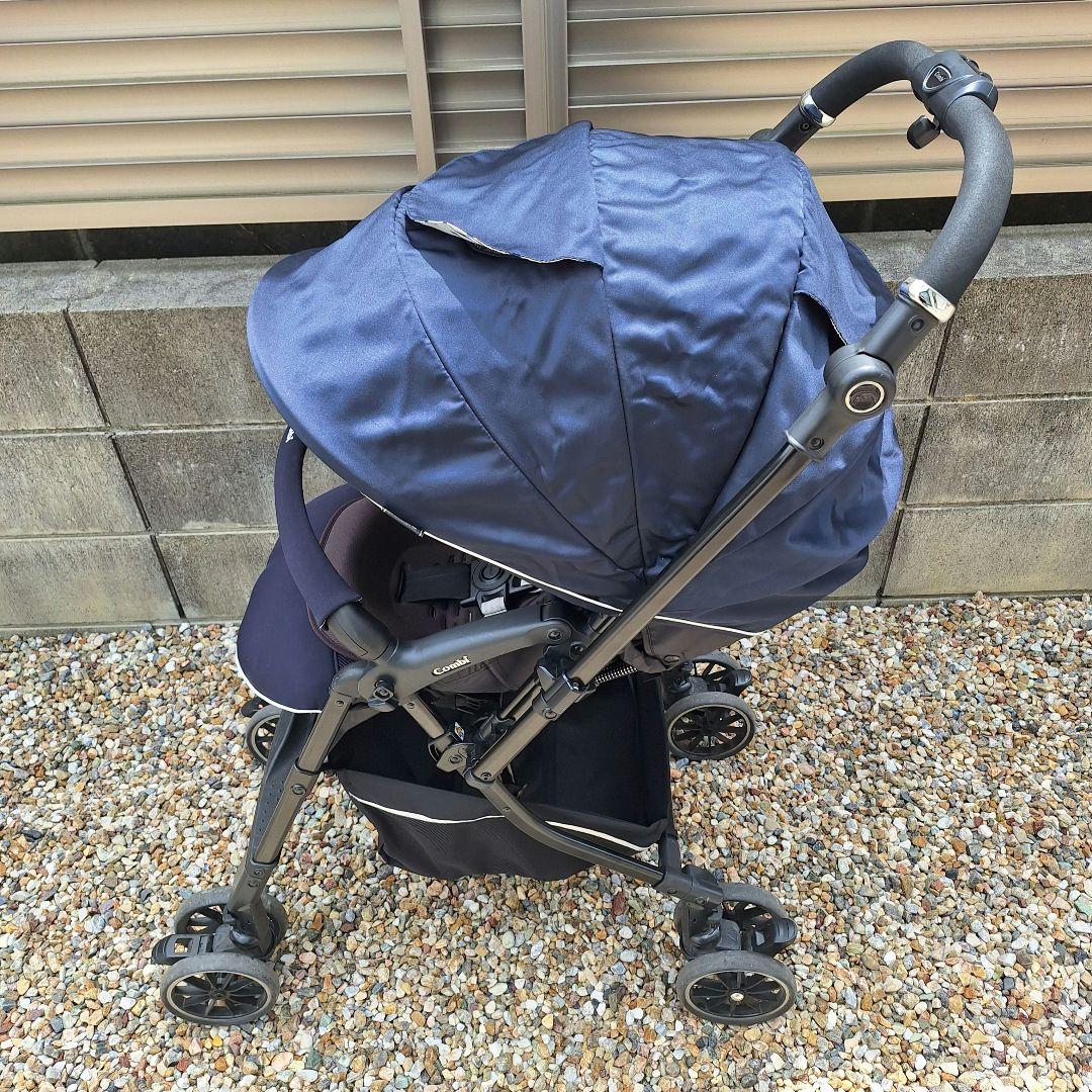 【送料込み】Combiメチャカルハンディオート4キャスコンパクト ベビーカー