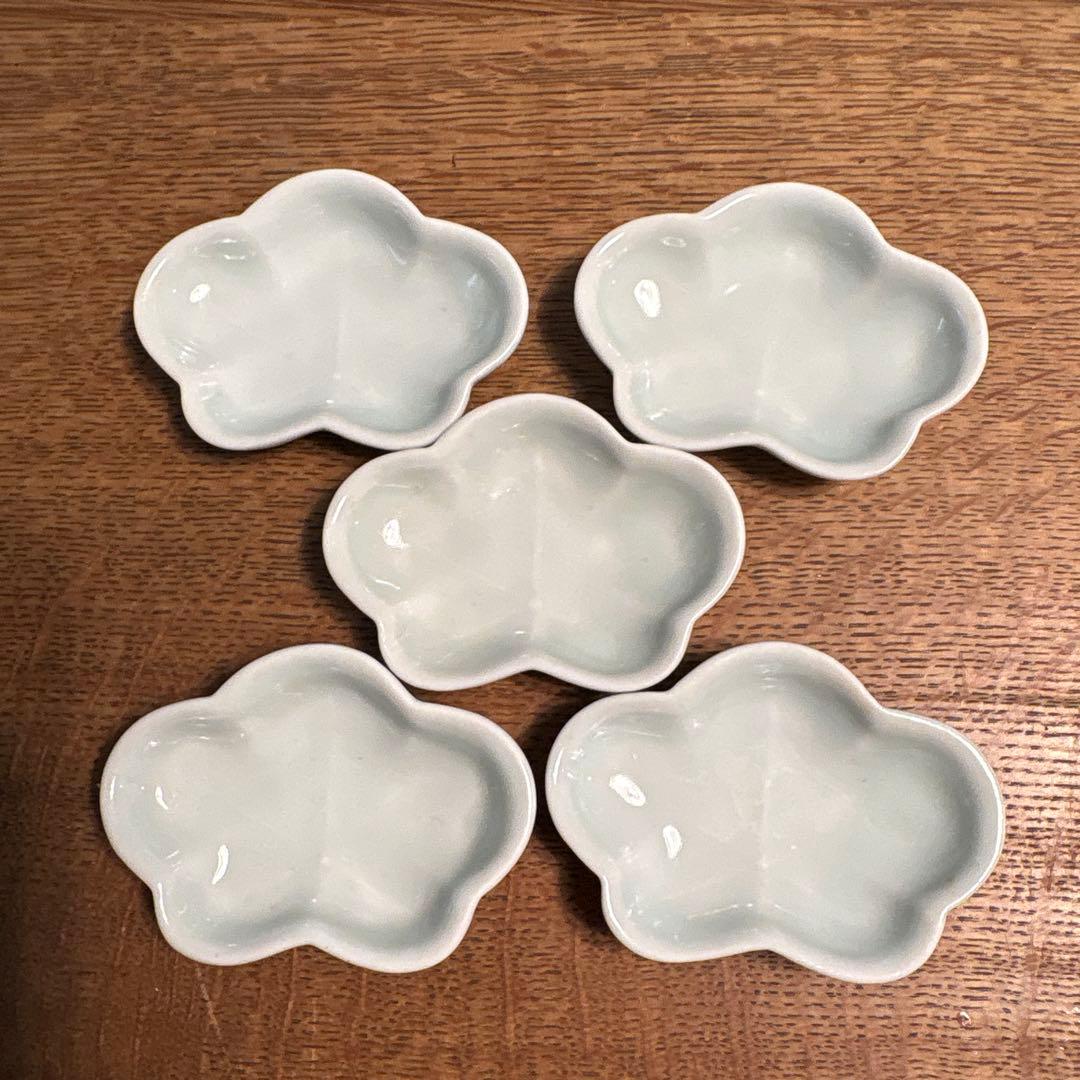 藤塚光男　豆皿　梅花皿