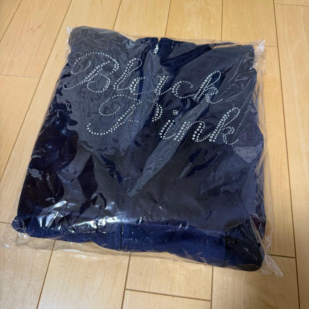 blackpink ベロアジップアップフーディー