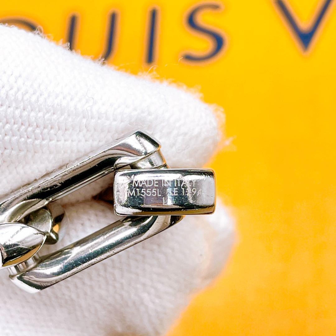 ◇ルイヴィトン◇M1555L モノグラム チェーン ブレスレット L 51.0g