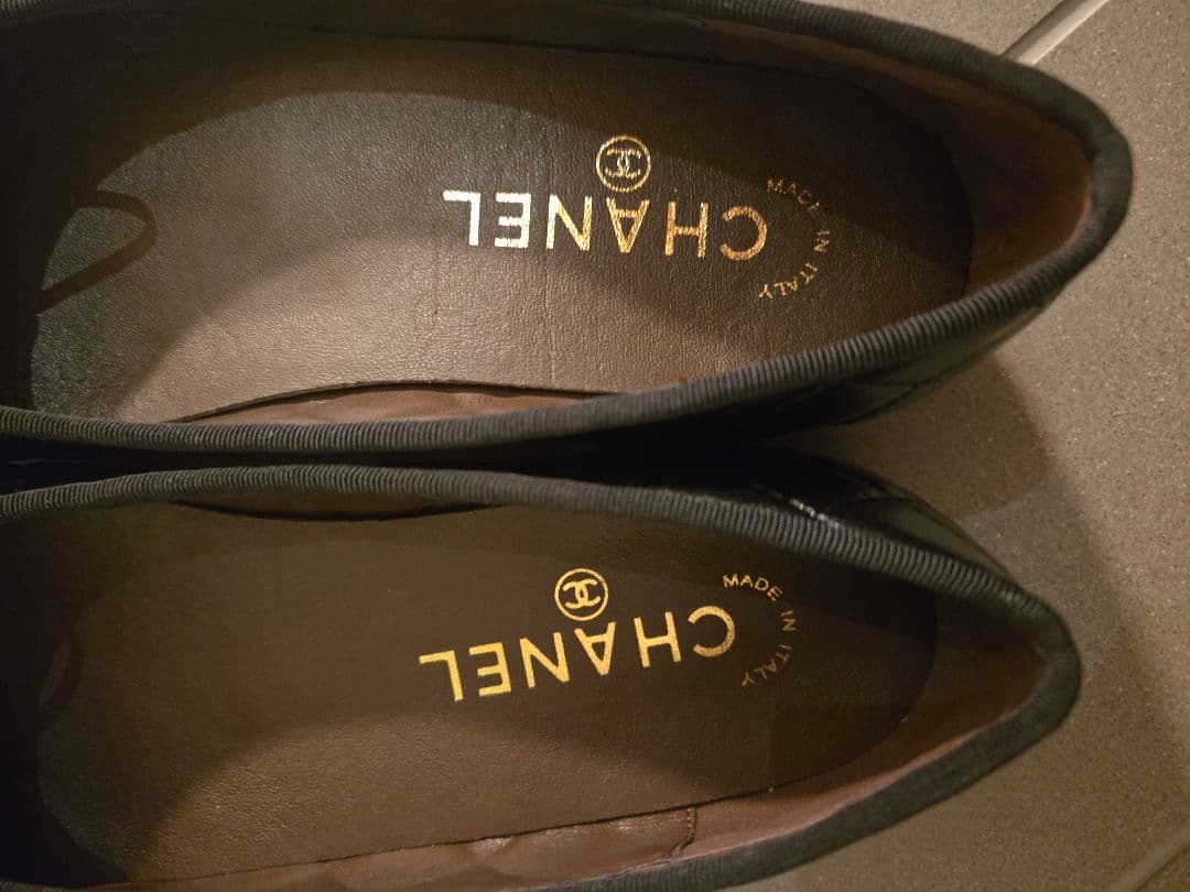 ☆新品未使用☆CHANEL ブラック バレリーナ