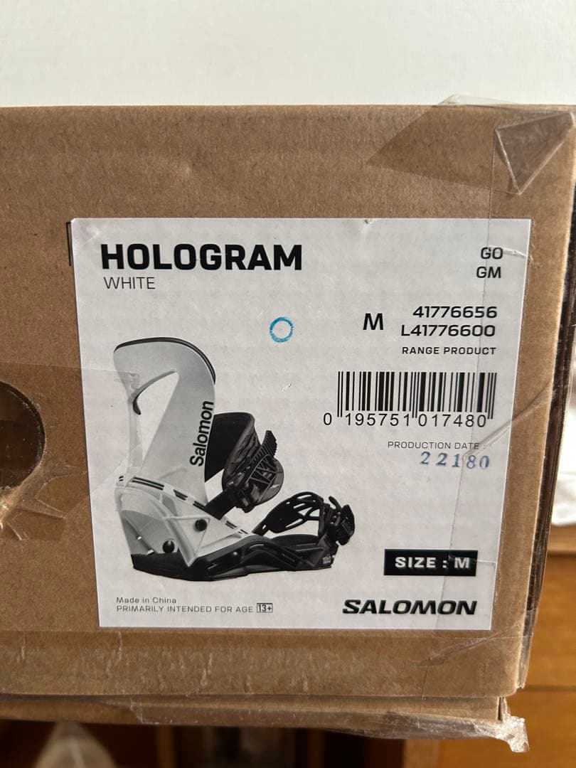 Salomon hologram Mサイズ　22-23モデル